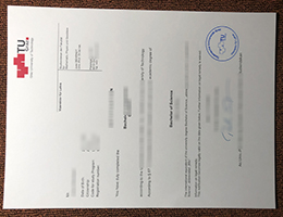 TU Graz diploma certificate