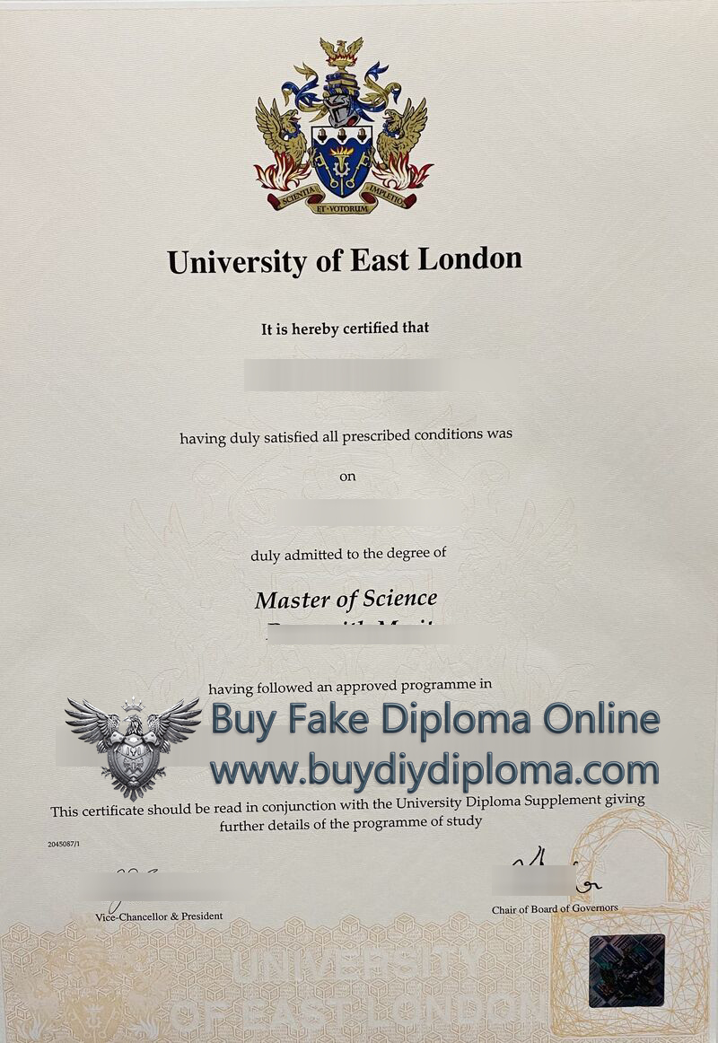 UEL MSc degree