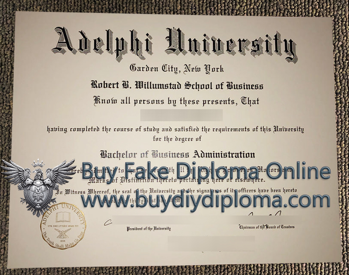 Adelphi University Diploma