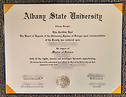 Albany State University Diploma