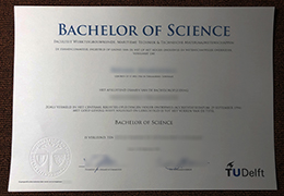 TU Delft diploma certificate
