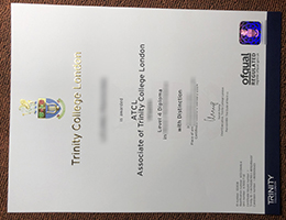 ATCL level 4 diploma certificate