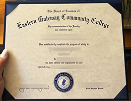 Eastern Gateway Community College Diploma