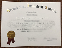 Gemological Institute of America (GIA) diploma