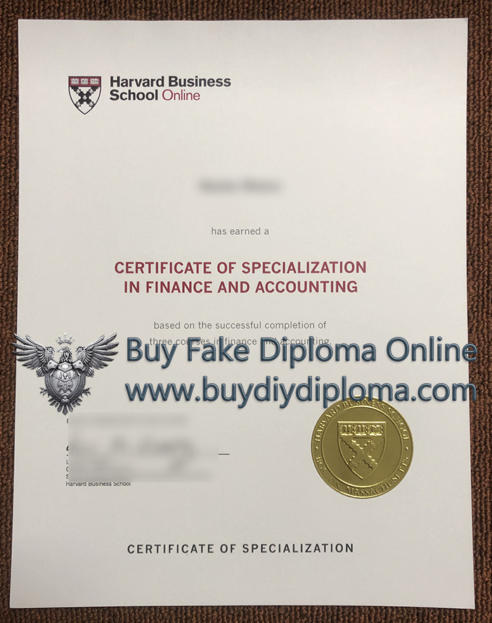 HBS Online Certificate