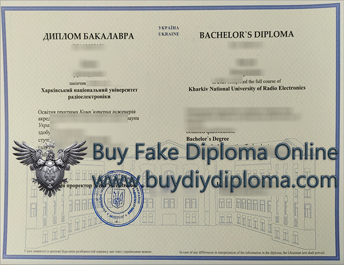 Kharkiv National University of Radio Electronics Diploma Kharkiv National University of Radio Electronics Diploma