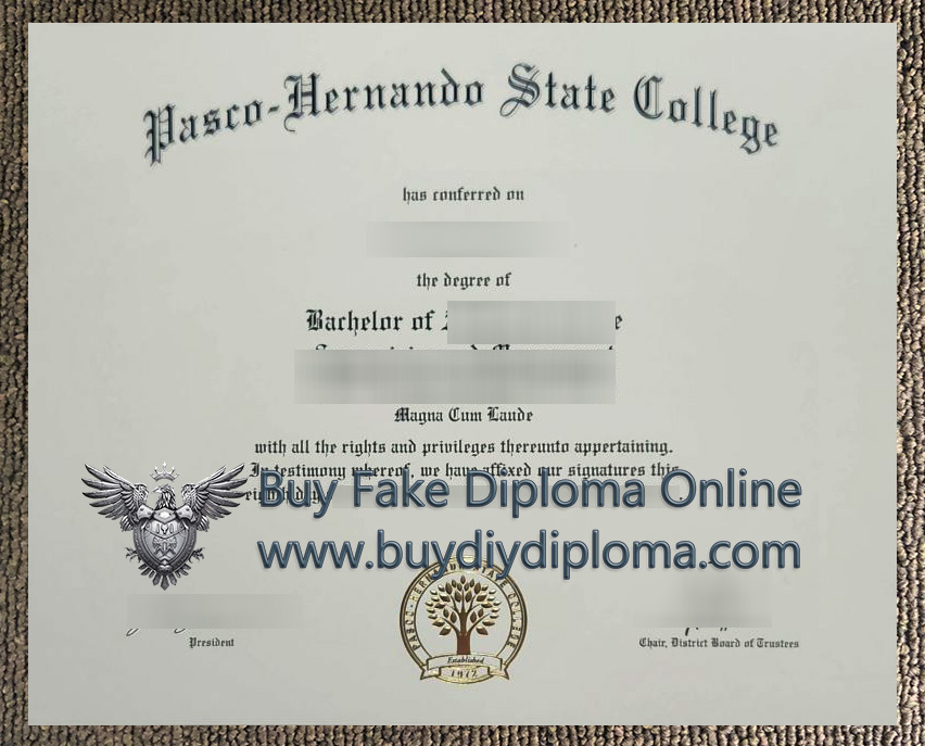 Pasco–Hernando State College diploma