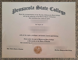 Pensacola State College diploma