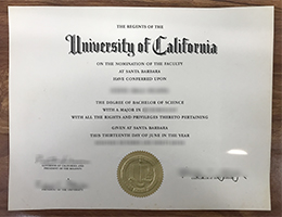 UCSB diploma