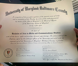 UMBC diploma