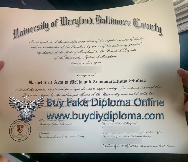 UMBC diploma