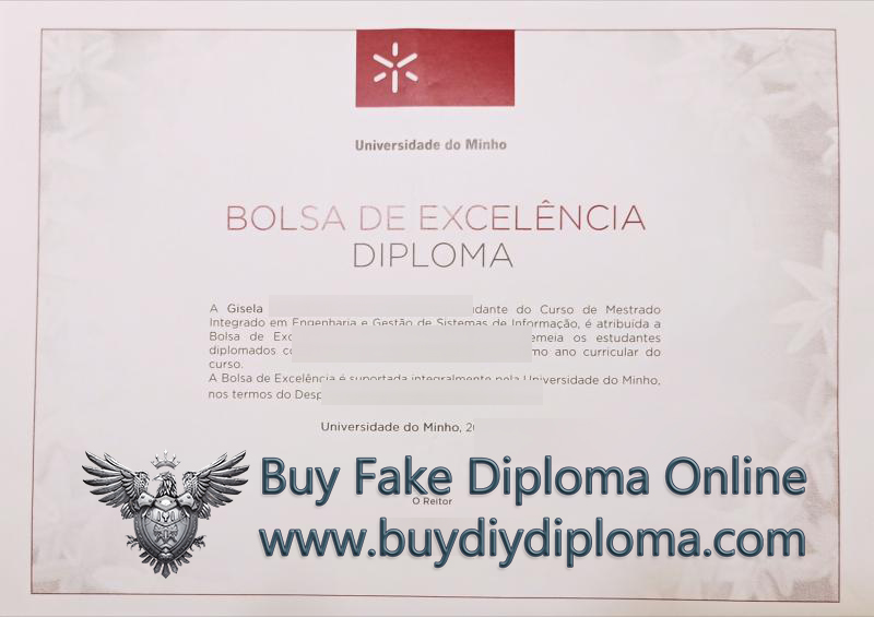 Universidade do Minho diploma