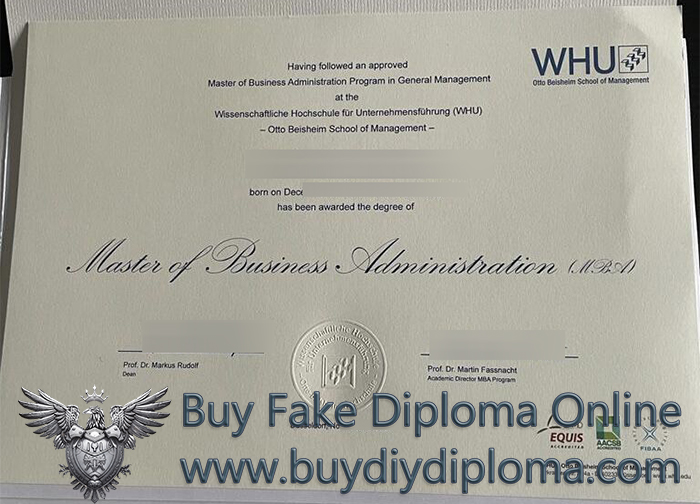 WHU Diploma