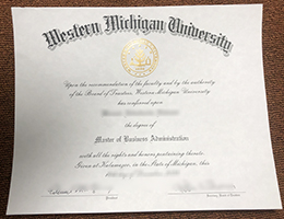 WMU MBA diploma