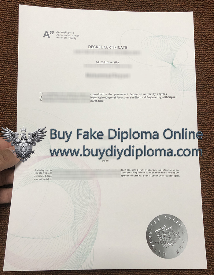 Aalto University Diploma