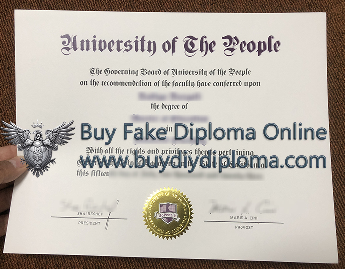 University Of The People Diploma