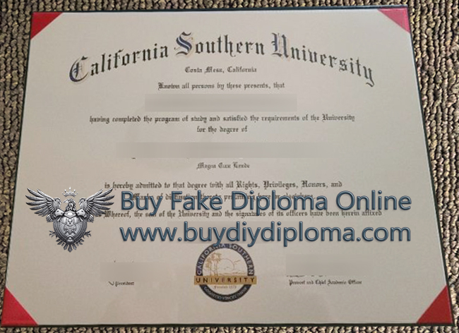 California Southern University degree