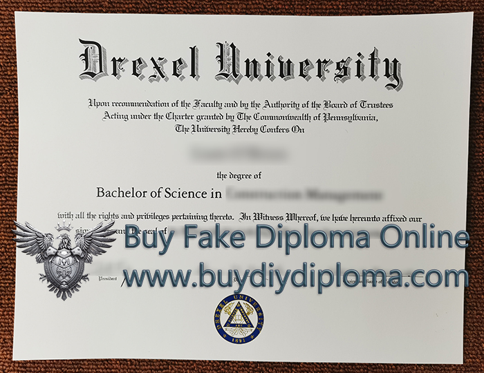 Drexel University Diploma