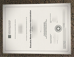 Fachhochschule Graubünden degree certificate