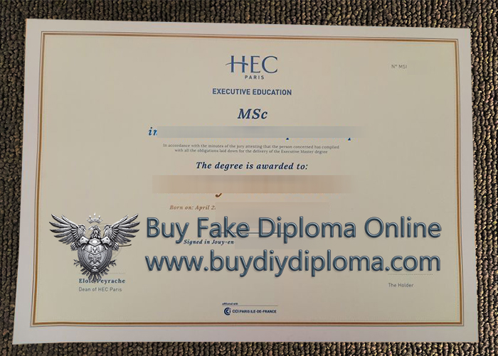 HEC Paris diploma