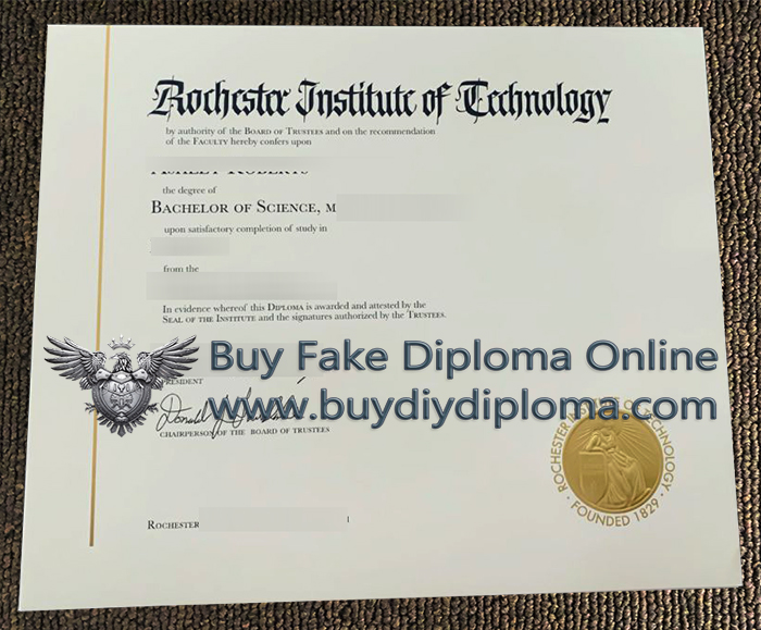 RIT diploma 