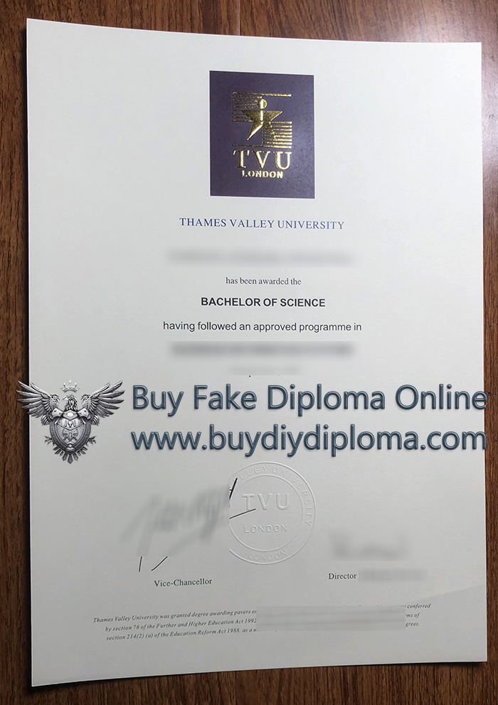 Thames Valley University degree