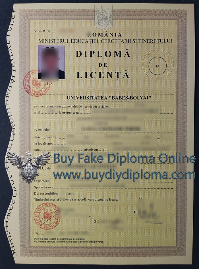 Universitatea Babeș-Bolyai DIPLOMA