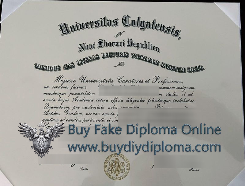 Colgate University degree