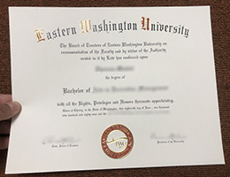 EWU BA diploma