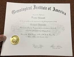 Gemological Institute of America diploma diploma