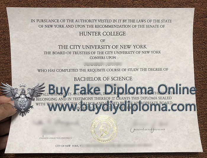 Hunter College Diploma