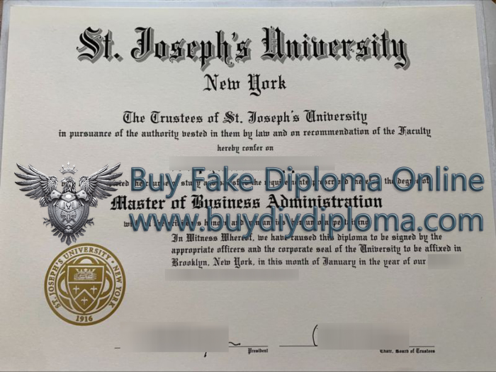St. Joseph’s University (New York) degree