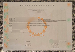 University of Bordeaux III diploma certificate
