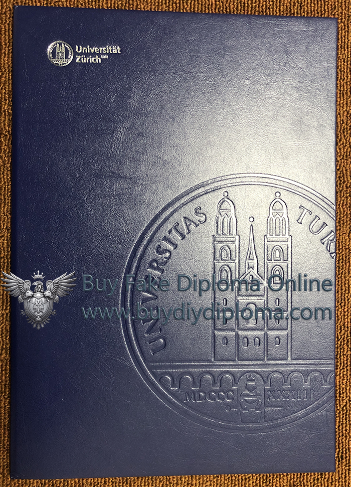 University of Zurich degree cover
