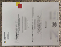 Hochschule Hof Urkunde certificate