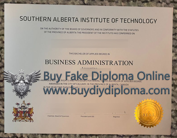 SAIT degree certificate SAIT degree certificate