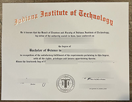 Indian Institutes of Technology (IIT) diploma sample