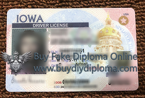 Scannable IOWA driver’s license