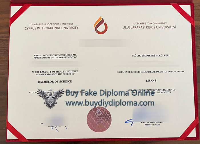 Uluslararası Kıbrıs Üniversitesi diploma Uluslararası Kıbrıs Üniversitesi diploma