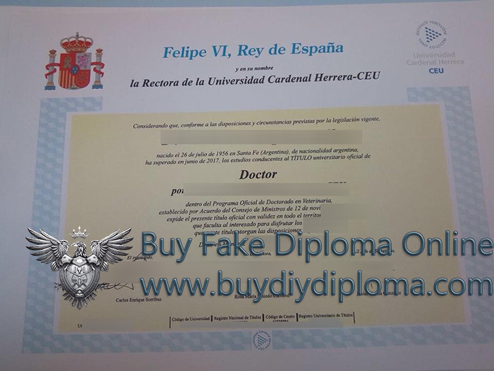 Universidad Cardenal Herrera CEU degree