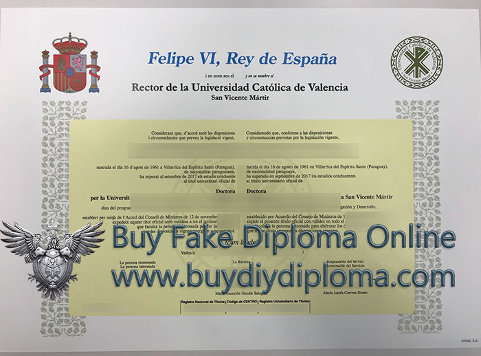 Universidad Católica de Valencia San Vicente Mártir degree Universidad Católica de Valencia San Vicente Mártir degree