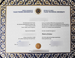 Yıldız Teknik Üniversitesi diploma
