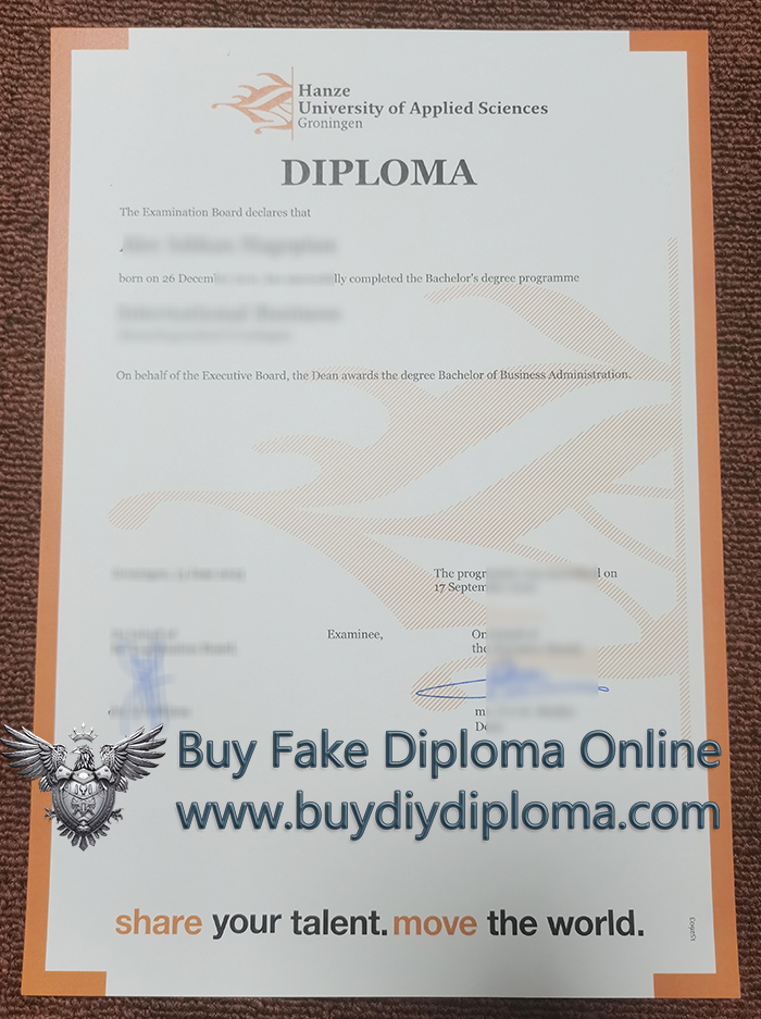 Hanzehogeschool Groningen diploma Hanzehogeschool Groningen diploma
