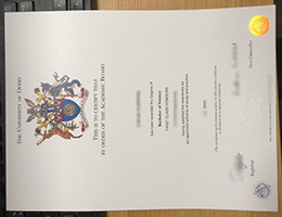 University of Derby Bachelor of Science degree sample