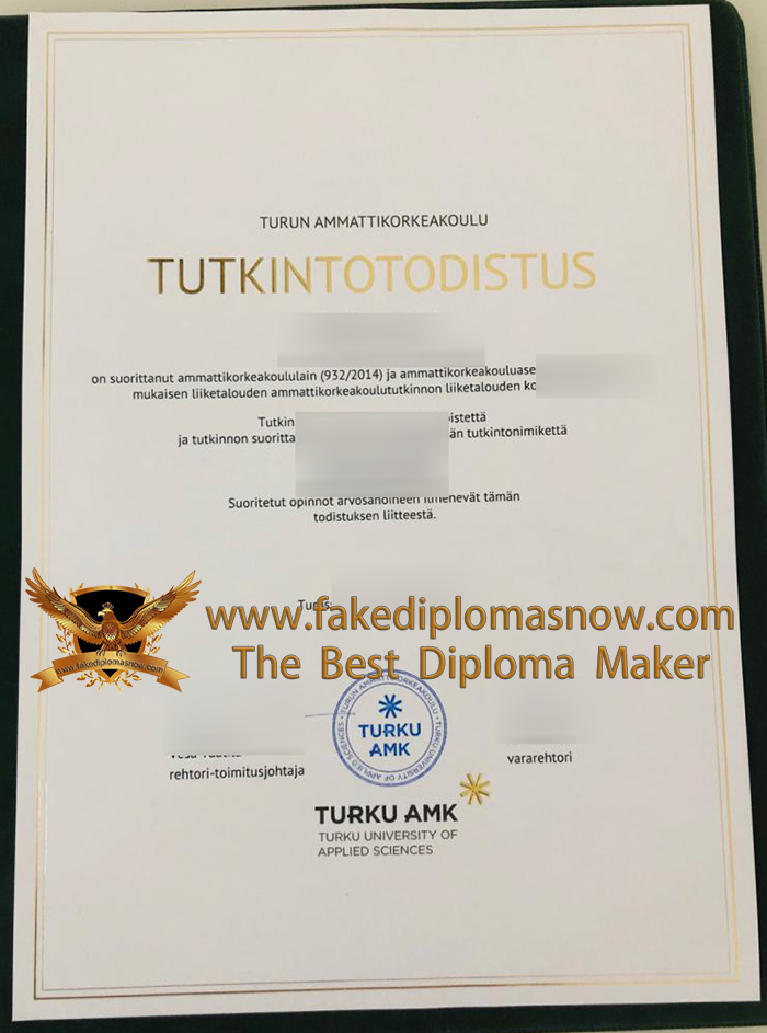 Turun ammattikorkeakoulu degree