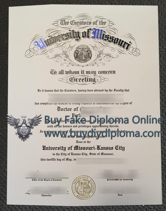 UMKC diploma UMKC diploma