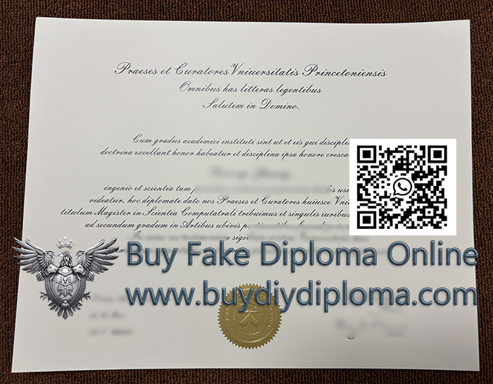 Universitas Princetoniensis diploma