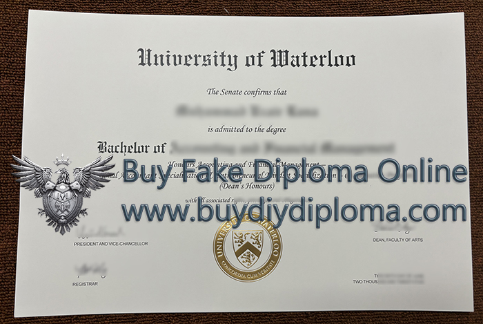 University of Waterloo degree University of Waterloo degree