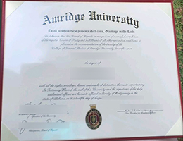 Amridge University degree