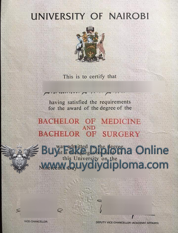 University of Nairobi degree